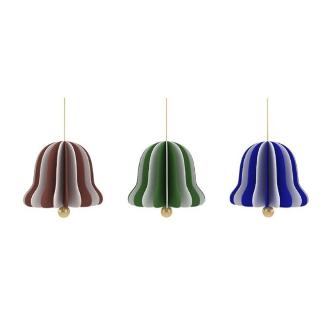 OYOY Christmas Bell Paper Ornament 3pk
