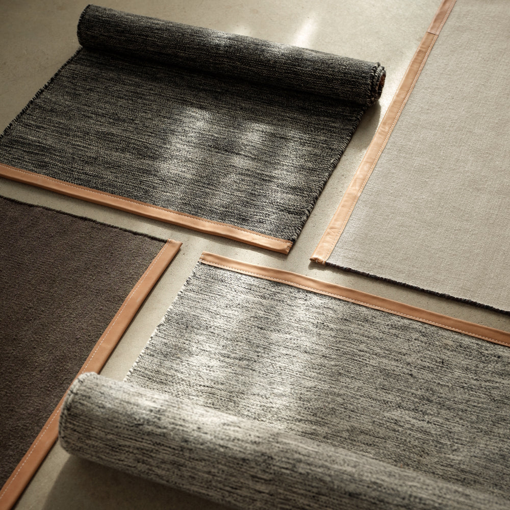 Design House Stockholm Bjork Rug Wool-Leather 80x250
