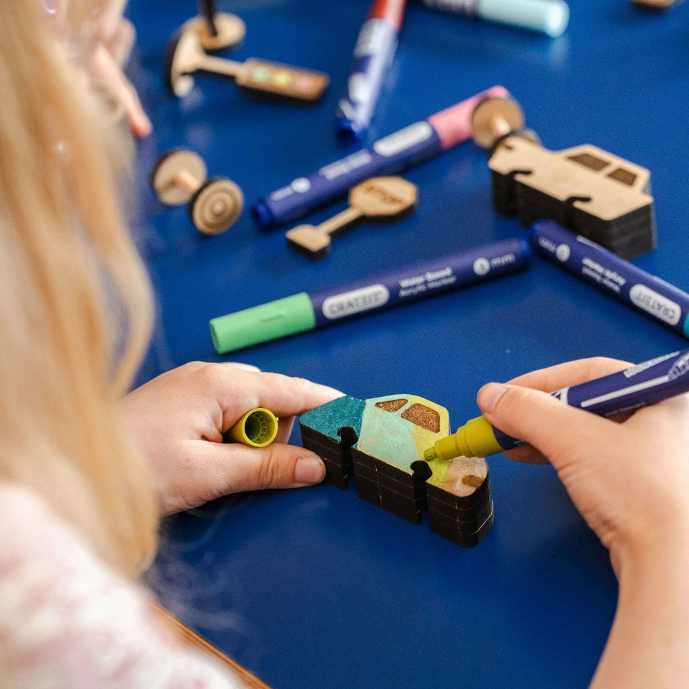 Crateit Around The Mountain Wooden Toy