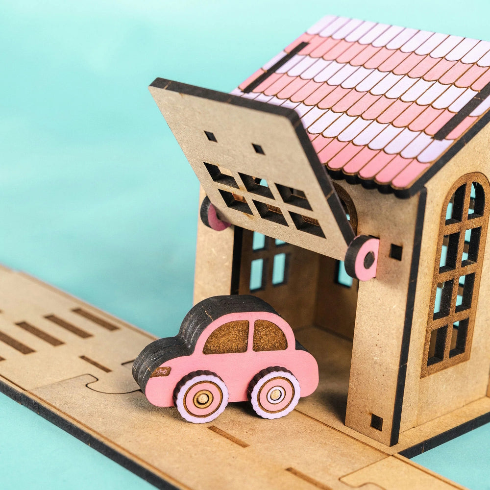 Crateit Vista Villa Wooden Toy