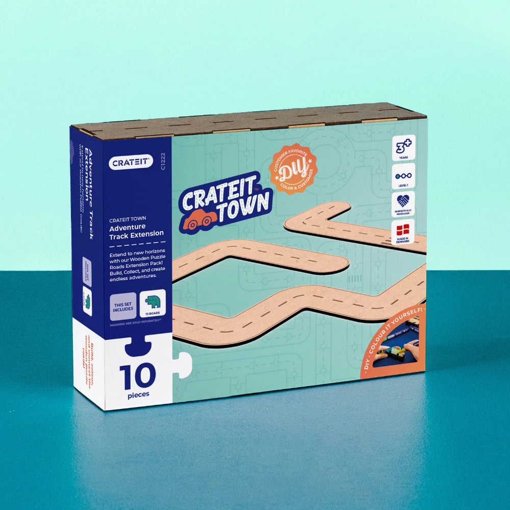 Crateit Adventure Track Extension Wooden Toy