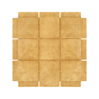Design House Stockholm Basket Wool Rug Yellow Ochre