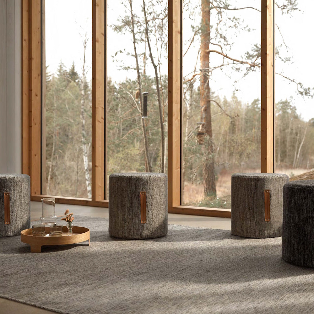 Design House Stockholm Bjork Rug 200x300 Bright Grey