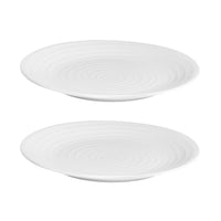 Design House Stockholm Blond Dinner Plate 28cm White Stripe 2pk