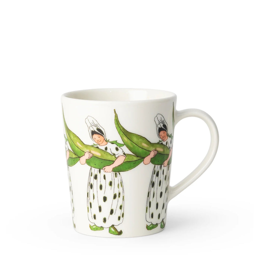 Design House Stockholm Elsa Beskow Mug 280ml Mrs Broad Bean