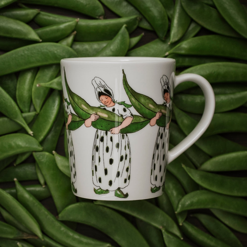 Design House Stockholm Elsa Beskow Mug 280ml Mrs Broad Bean