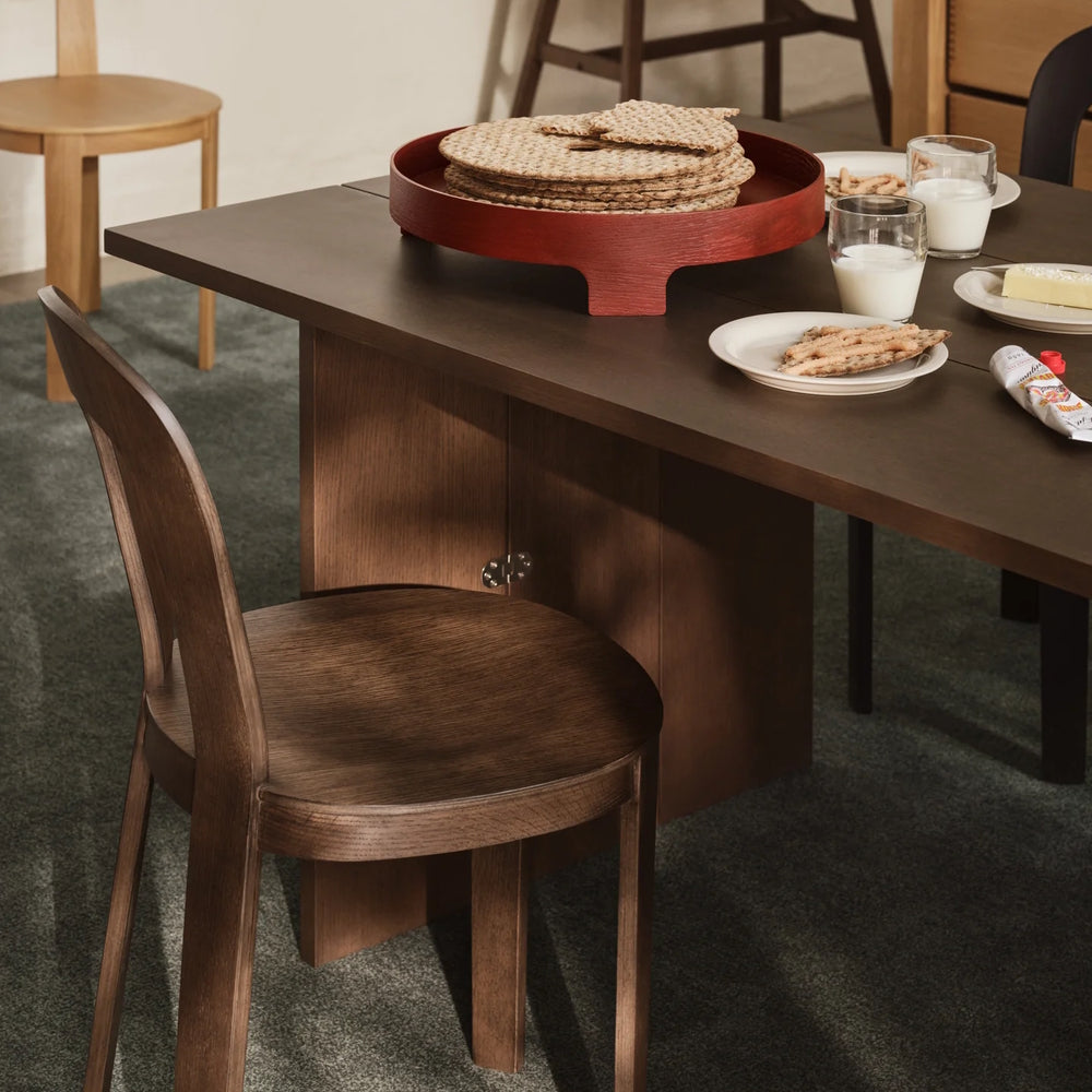 Design House Stockholm Flip Table Dark Oak