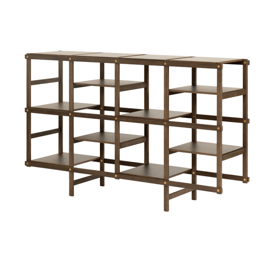 Design House Stockholm Frame Shelf Dark Oak