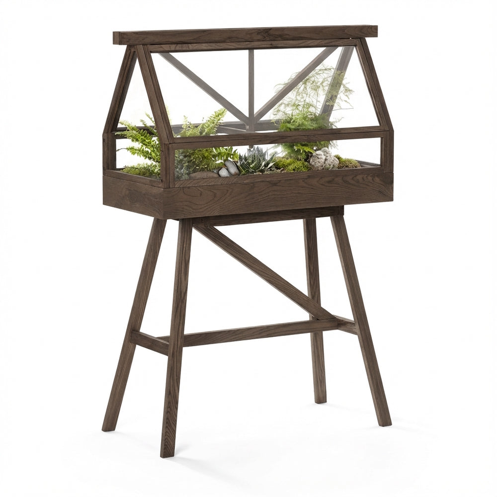 Design House Stockholm Greenhouse Set Dark Ash