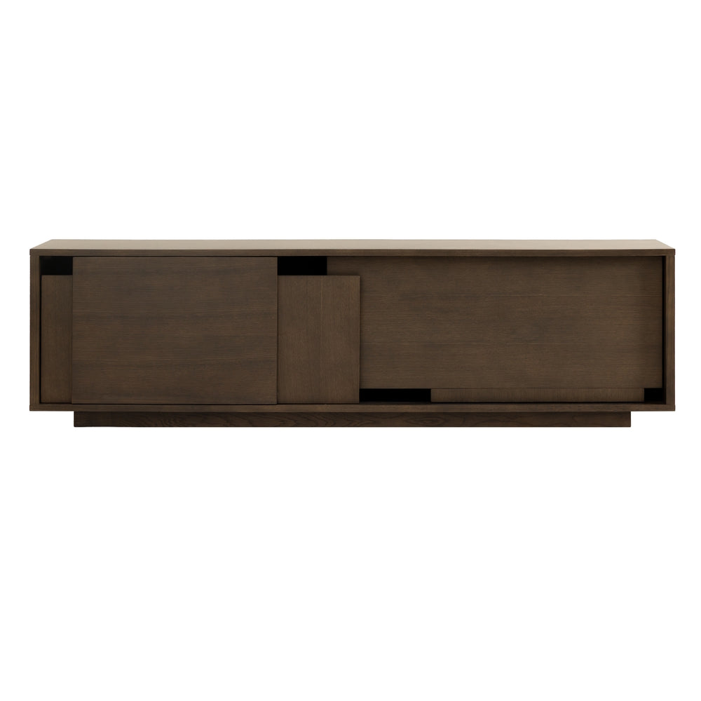 Design House Stockholm Layer Sideboard Low Dark Oak