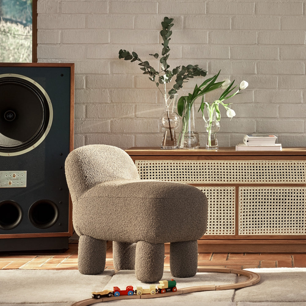 Design House Stockholm Lulu Pouf Brown