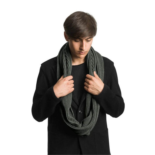 Design House Stockholm Pleece Snood Forest Green
