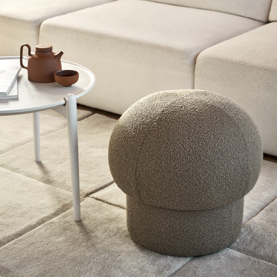 Design House Stockholm Uno Pouf 50cm Brown