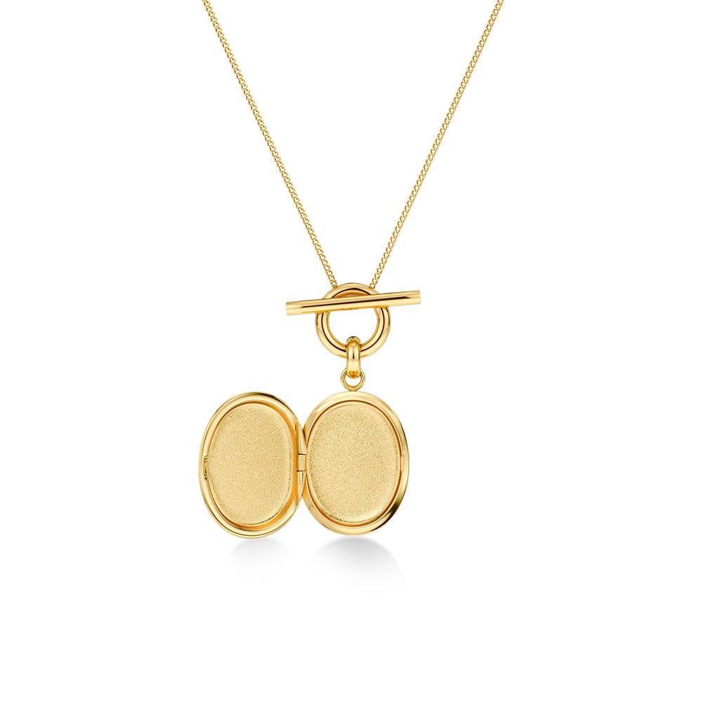 Edblad Behold Locket Necklace Gold