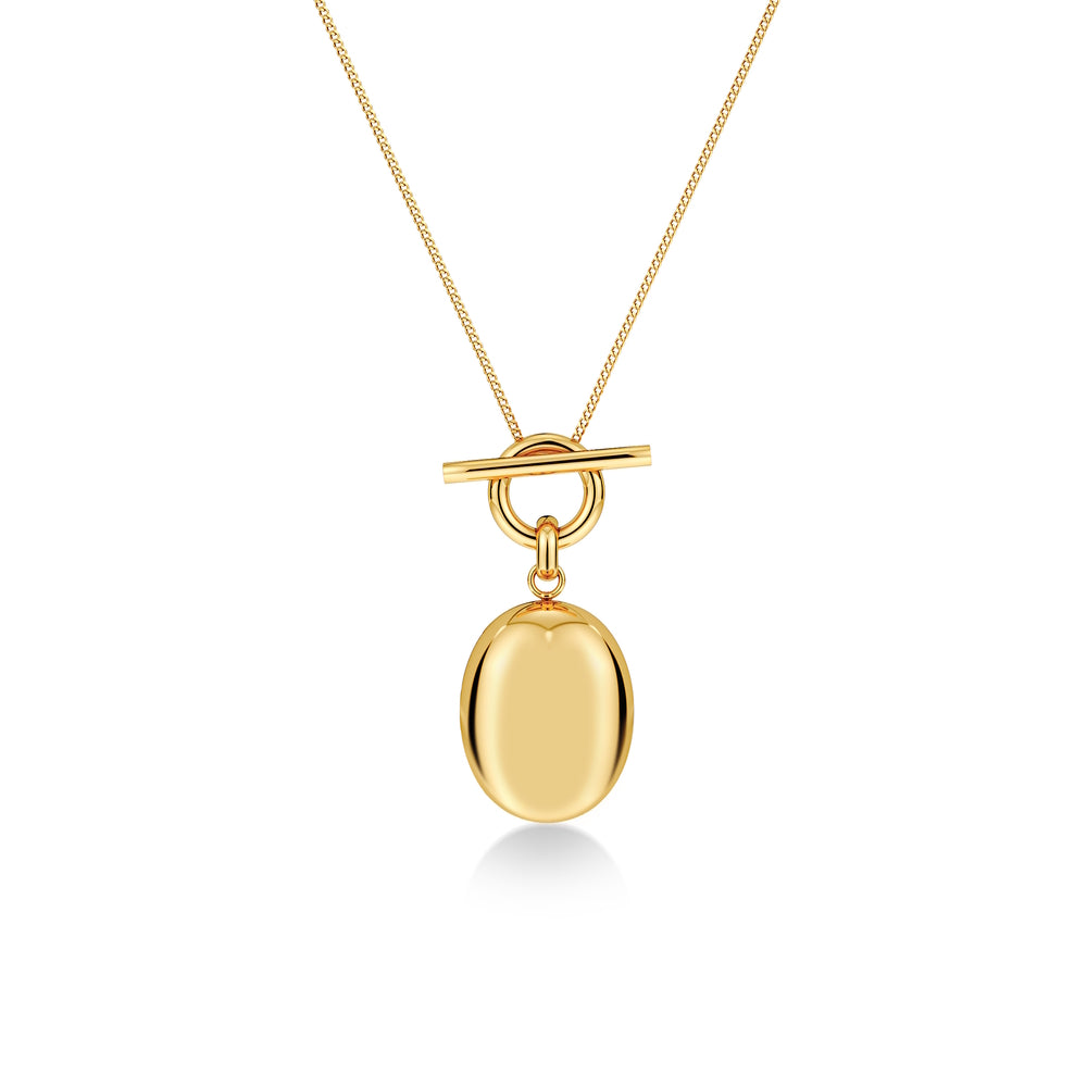 Edblad Behold Locket Necklace Gold