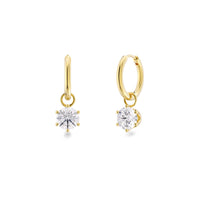 Edblad Crown Hoops Gold
