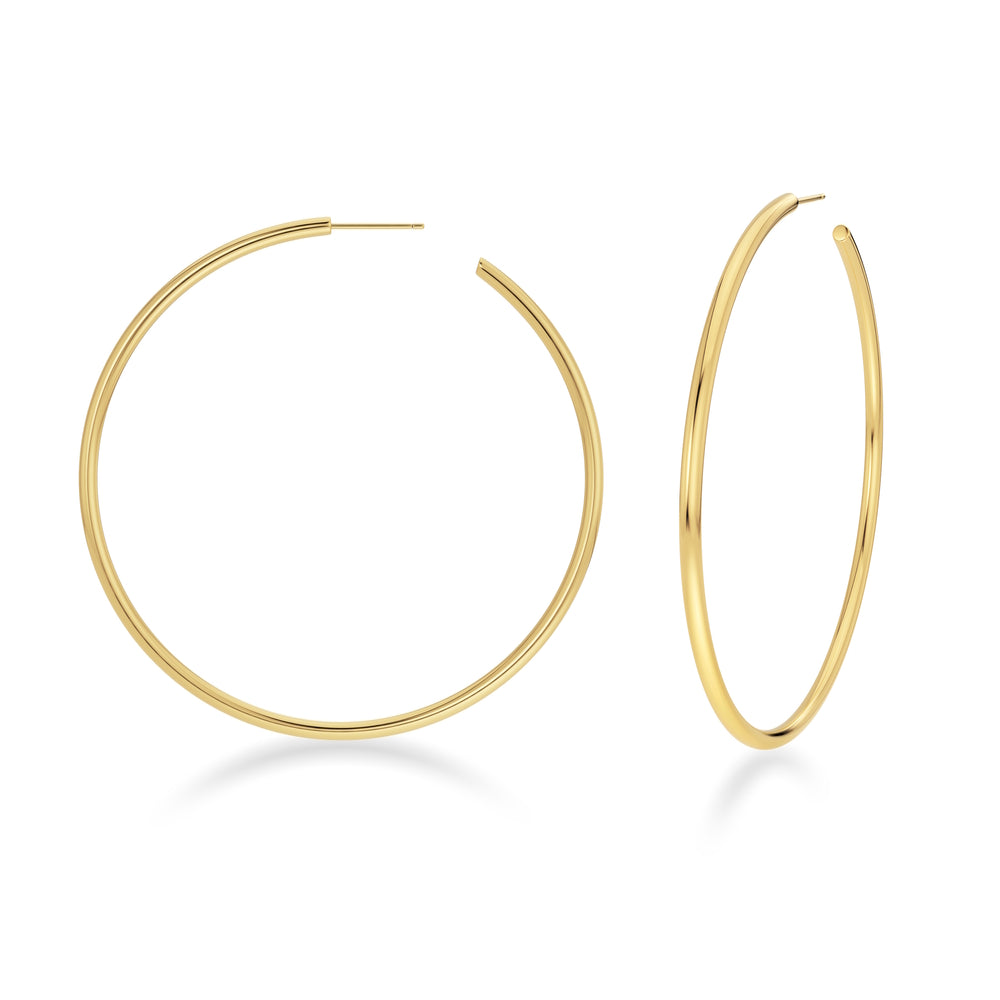 Edblad Hoops Earrings Large gold