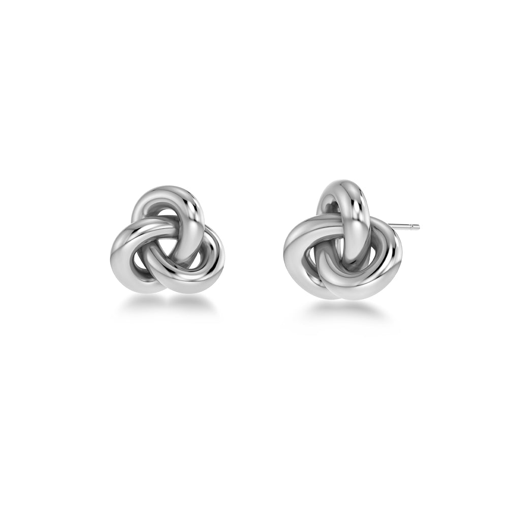 Edblad Infinity Knot Studs S Silver