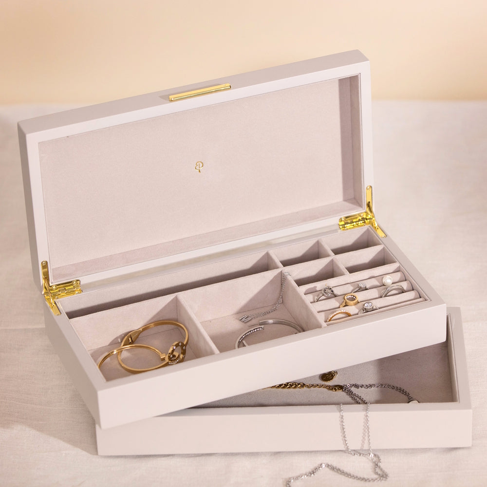 Edblad Jewellery Box L Light Clay Gold