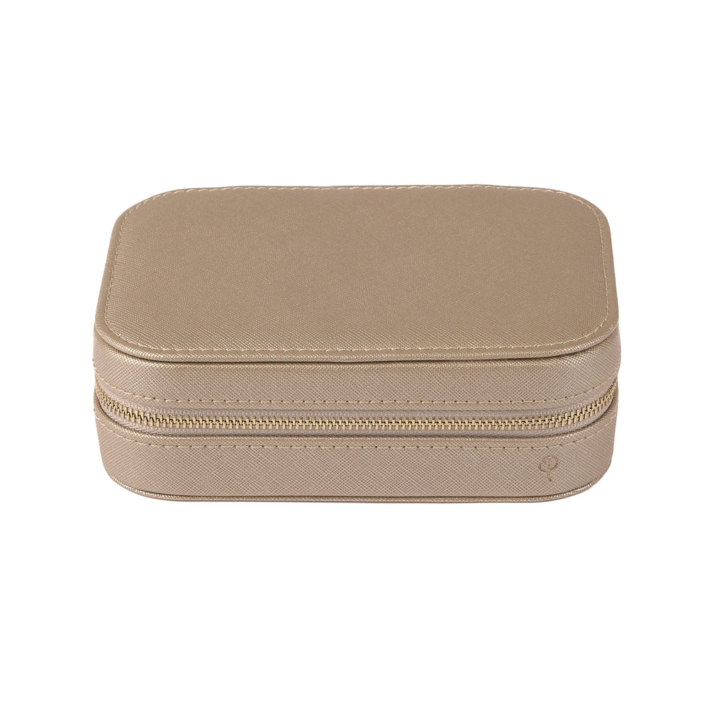 Edblad Jewellery Travel Case Large Light Clay Gold