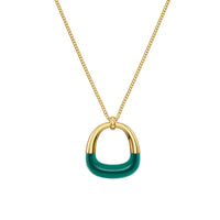 Edblad Lore Necklace Gold Green