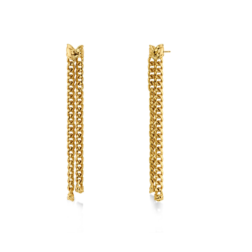 Edblad Melted Earrings Gold