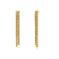 Edblad Melted Earrings Gold