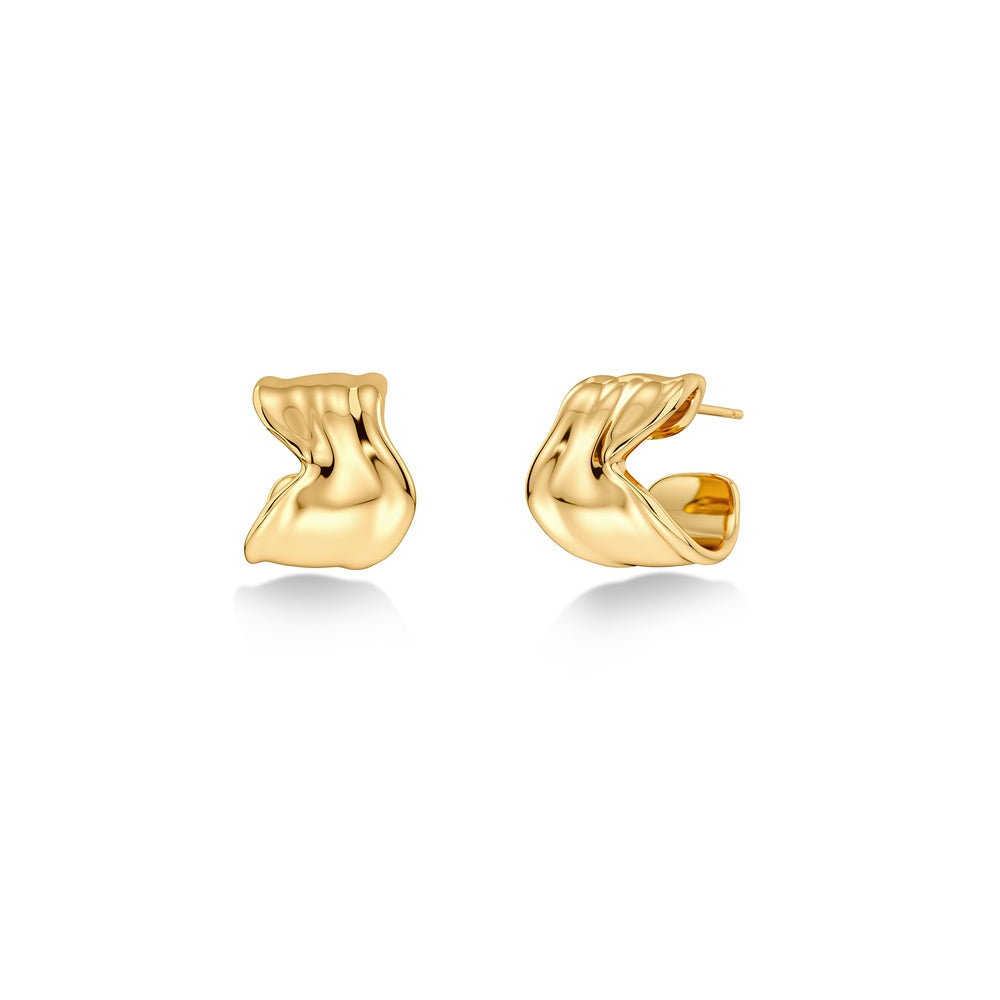 Edblad Melted Hoops S Gold