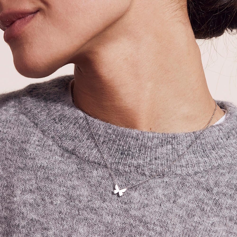 Edblad Papillon Necklace Steel
