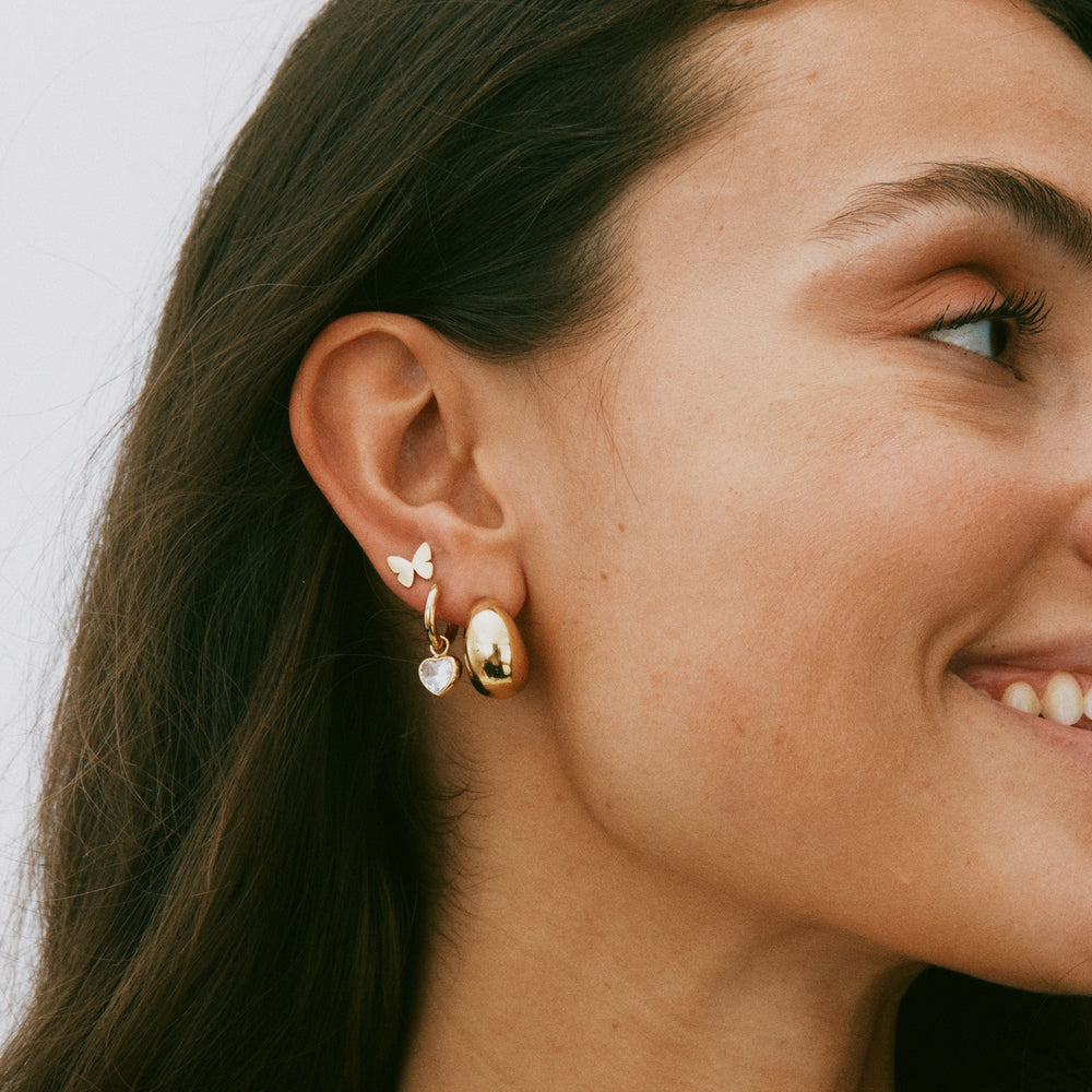 Edblad Papillon Studs Gold