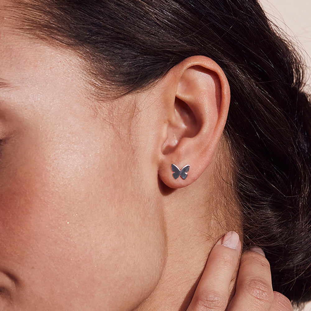 Edblad Papillon Studs Steel