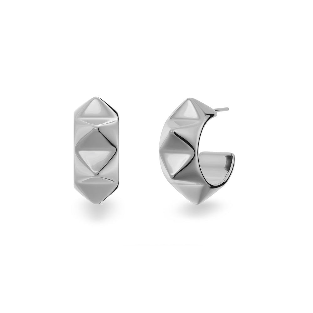 Edblad Peak Rivet Creoles Steel