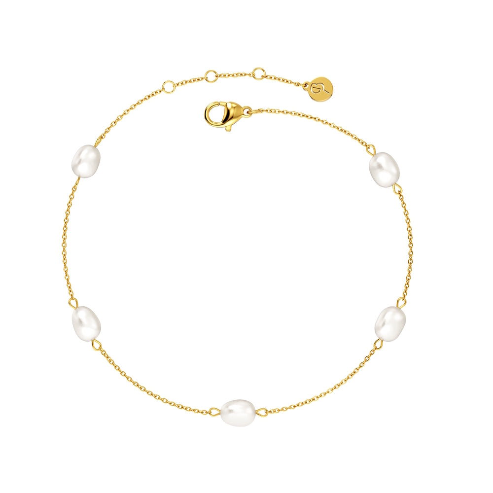 Edblad Perla Anklet Gold