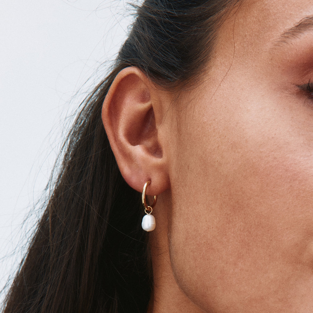 Edblad Perla Hoops Gold