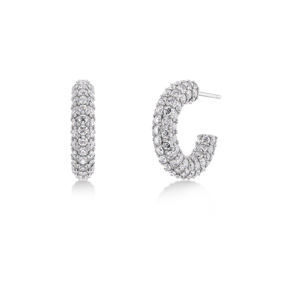 Edblad Prisma Hoops L Silver