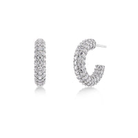 Edblad Prisma Hoops L Silver