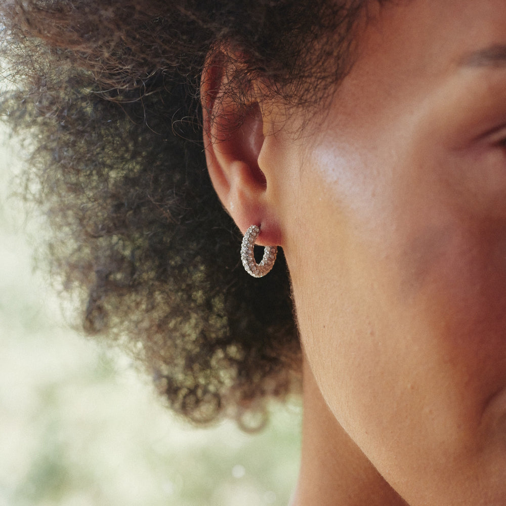 Edblad Prisma Hoops S Silver