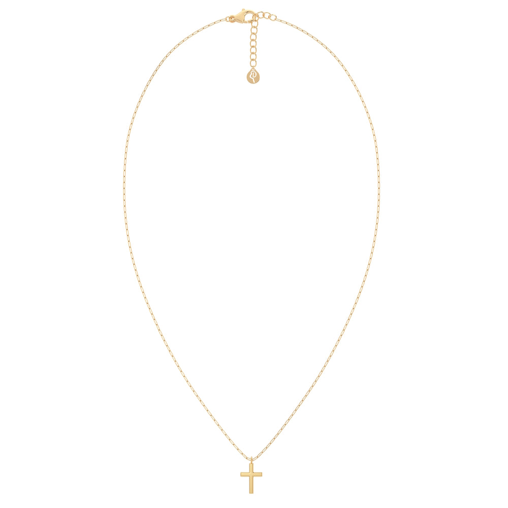 Edblad Spirit Cross Necklace Gold