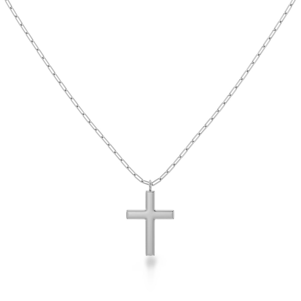 Edblad Spirit Cross Necklace Steel