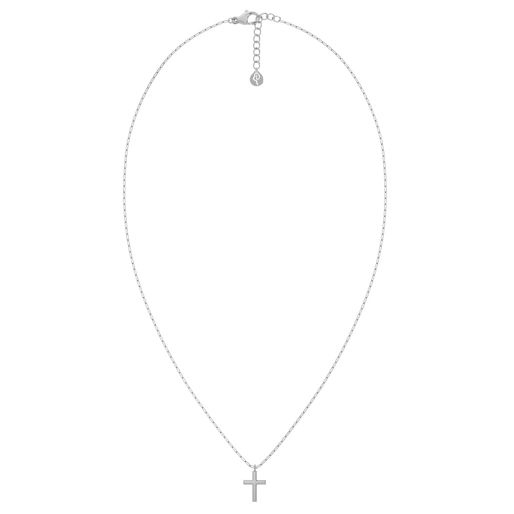 Edblad Spirit Cross Necklace Steel