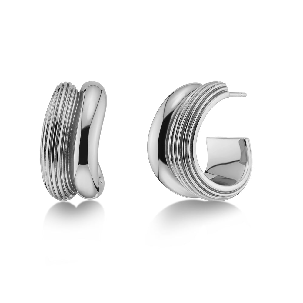 Edblad Wildern Hoops L Silver