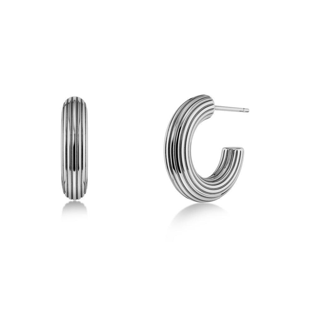 Edblad Wildern Hoops Silver