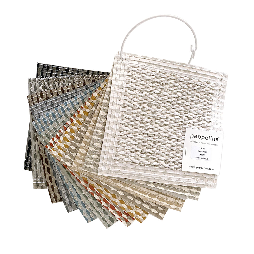 Pappelina EFFI Sample Ring – Woven Display Set of 12 Colours ...