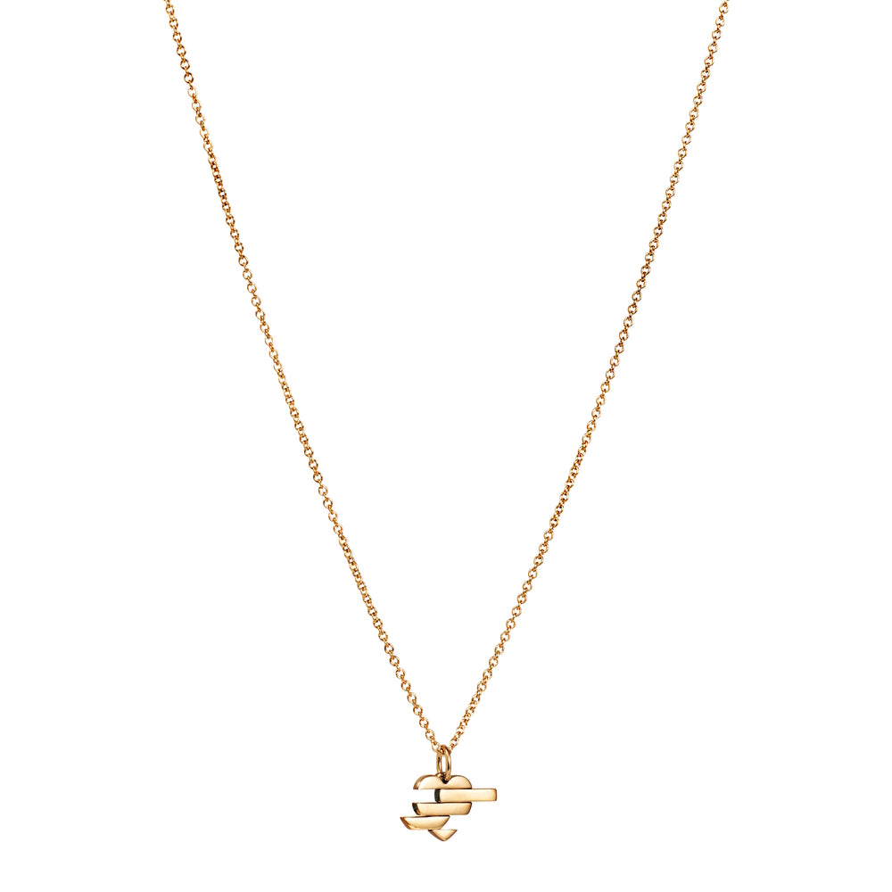 Efva Attling A Piece Of My Heart Pendant Necklace Gold