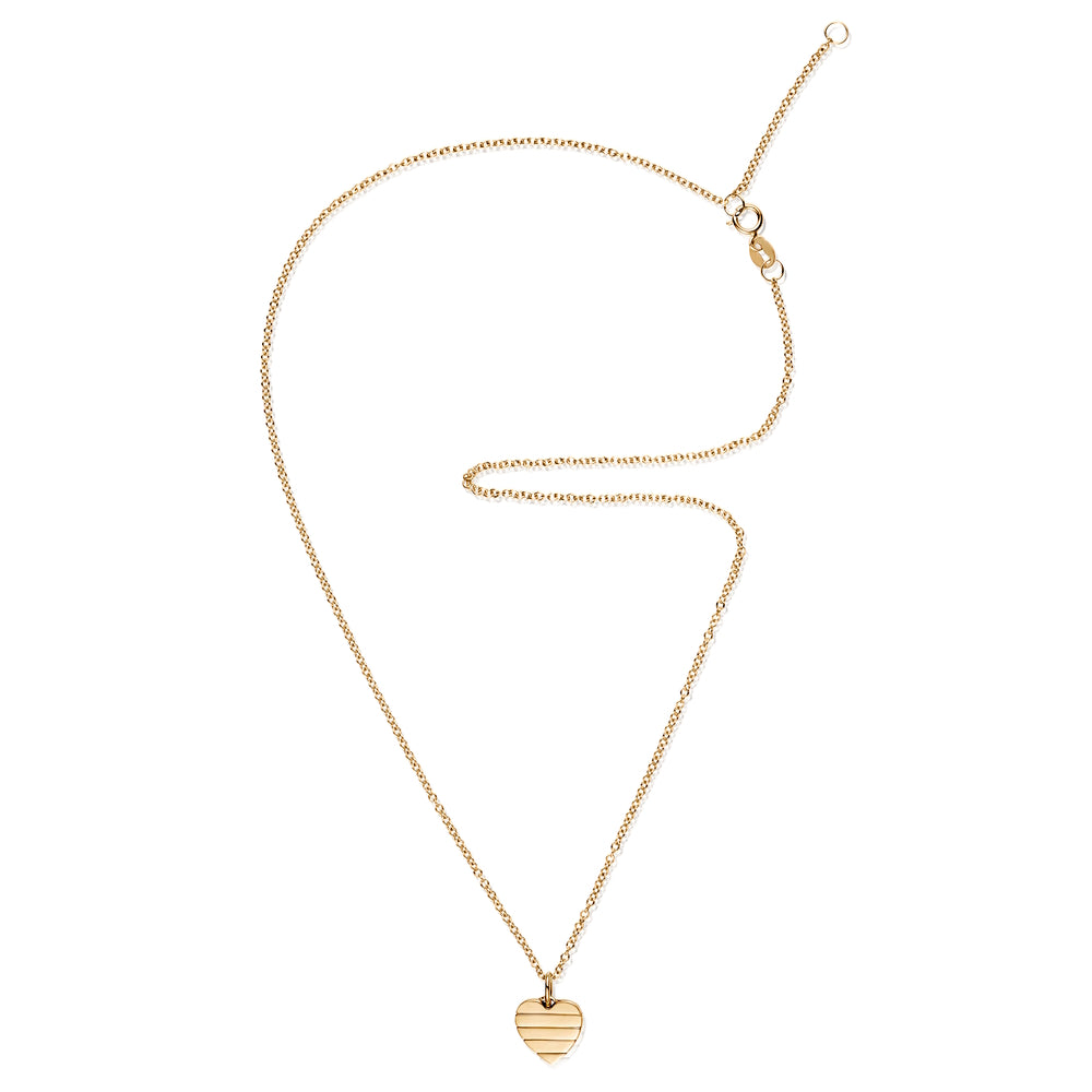 Efva Attling A Piece Of My Heart Pendant Necklace Gold