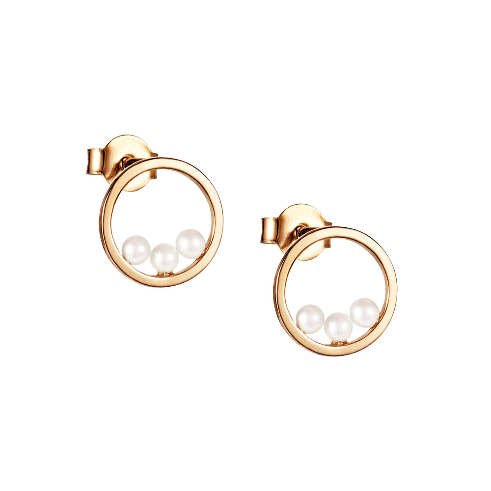 Efva Attling Little Roller Coaster Earrings Gold