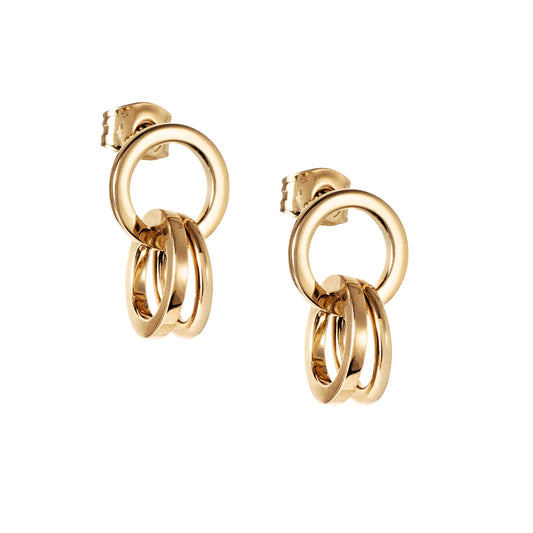 Efva Attling Messy Rings Earrings Gold Plated