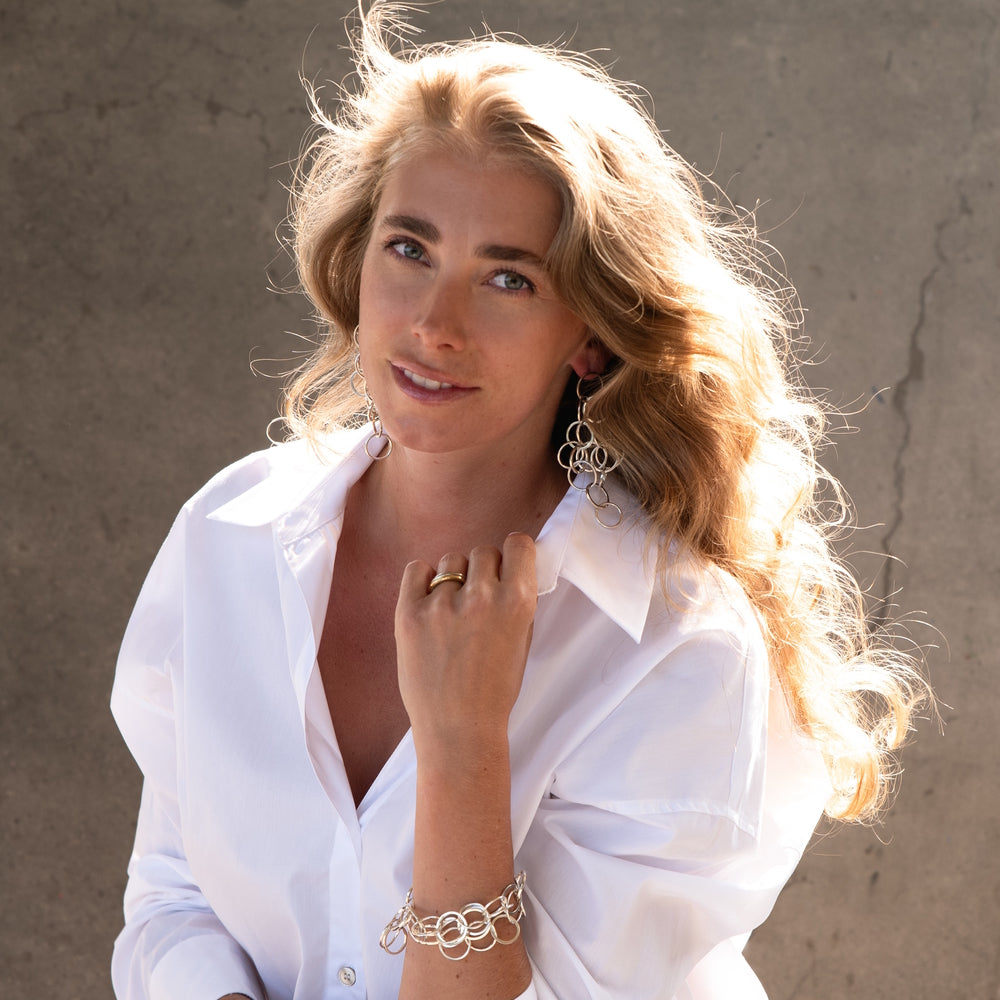 Efva Attling Messy Rings Earrings Hanging