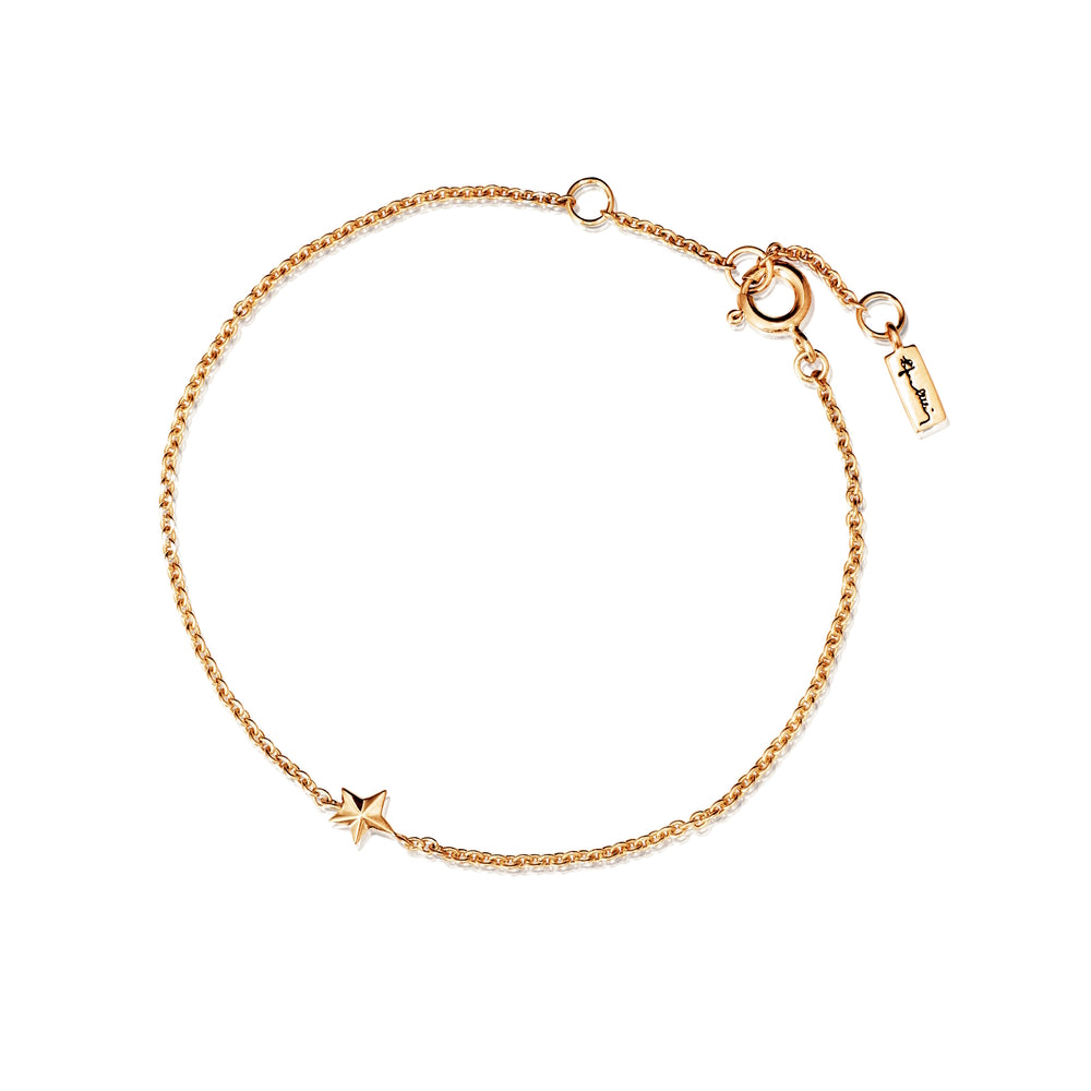 Efva Attling Micro Catch A Falling Star Bracelet Gold