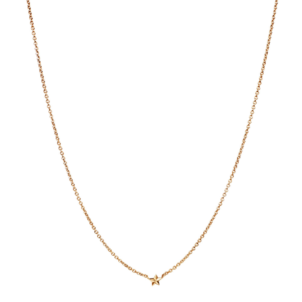 Efva Attling Micro Catch A Falling Star Necklace Gold